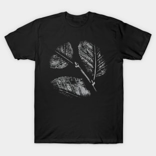 Beech Tree Leafes VINTAGE Background - Shabby T-Shirt